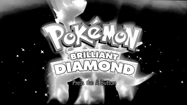 Brilliant Diamond title screen