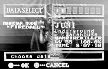 Circle of the Moon file select
